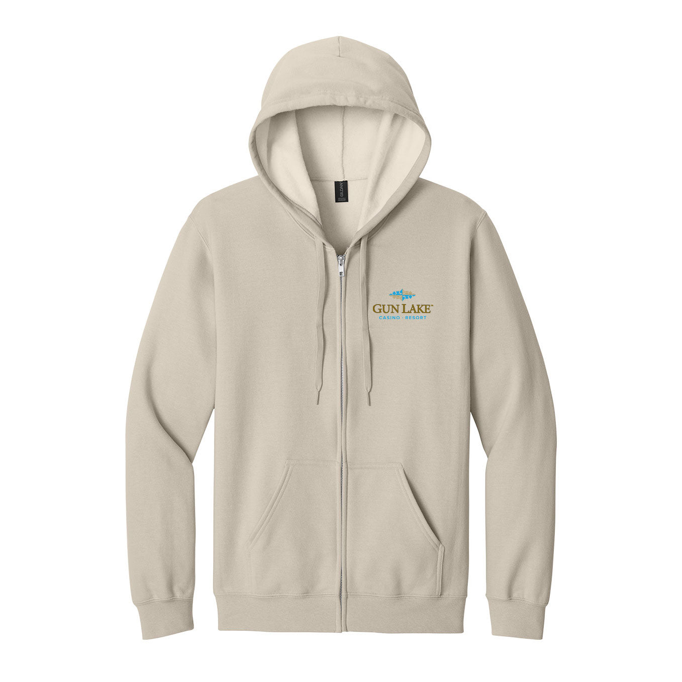 Unisex Gildan Softstyle Midweight Fleece Full-Zip Hooded Sweatshirt