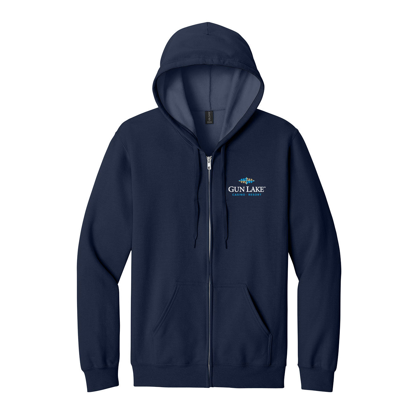 Unisex Gildan Softstyle Midweight Fleece Full-Zip Hooded Sweatshirt